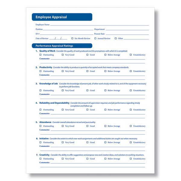 employee write up forms