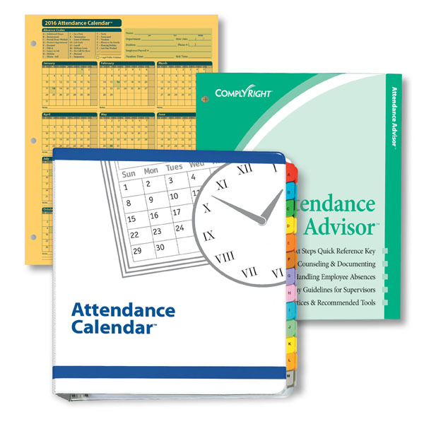 Attendance Calendar Kit Simplifies Any Attendance Tracking System