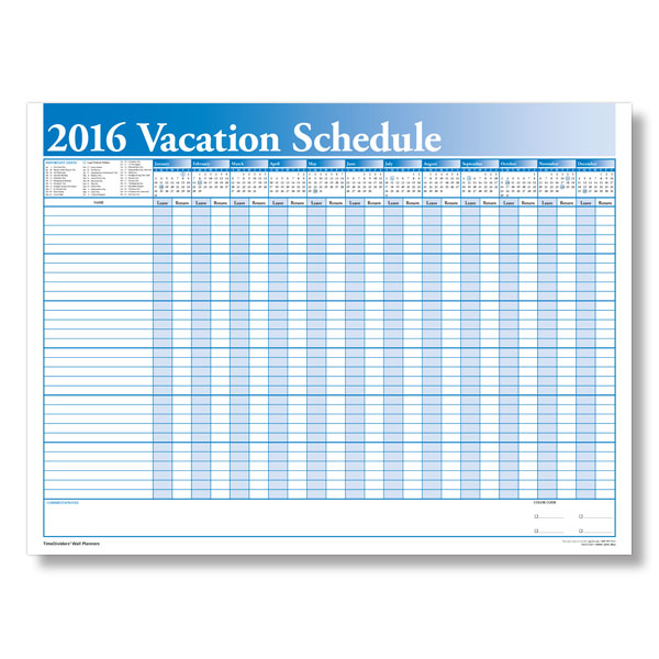 Employee Schedule Calendar Template Free