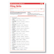 Employment Skills Test - Filing