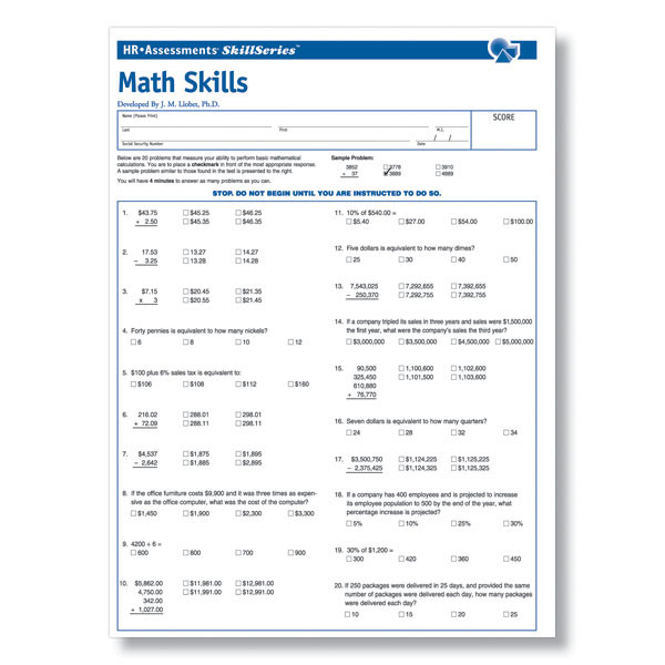 Basic Number Screening Test Manual Solution