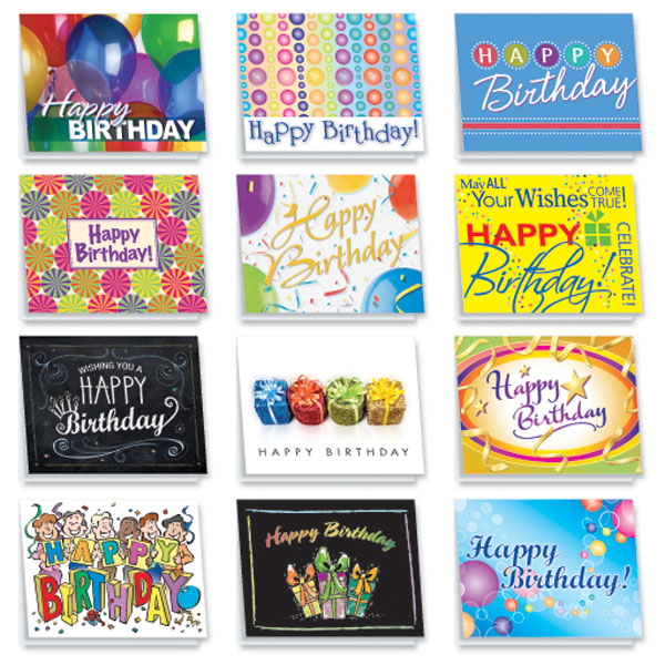 Variety Birthday Card Assortment